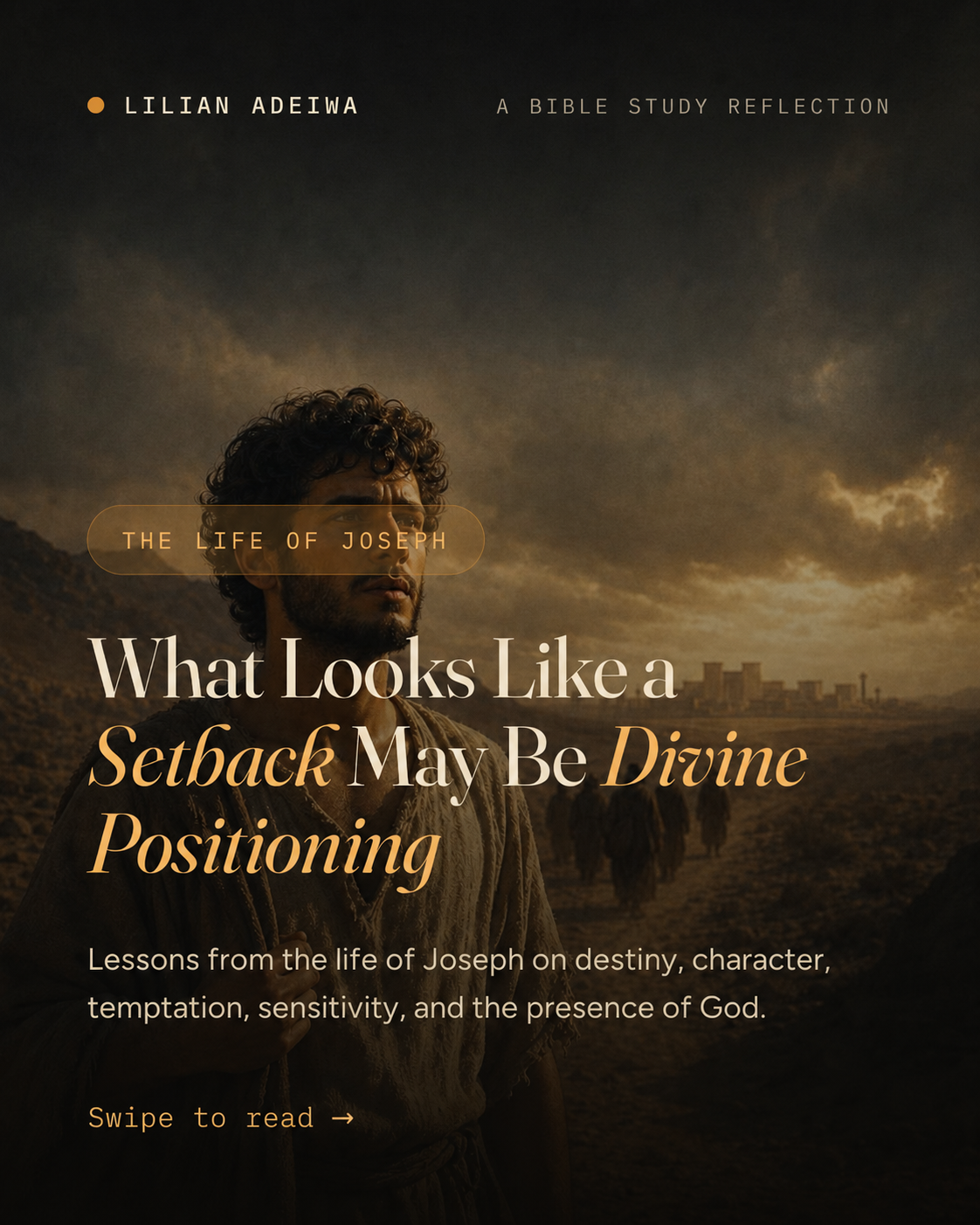 Cover for What Looks Like a Setback May Be Divine Positioning